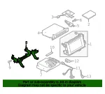 GPS Navigation Control Module Bracket - Mazda (ka0p669b0) - view 4