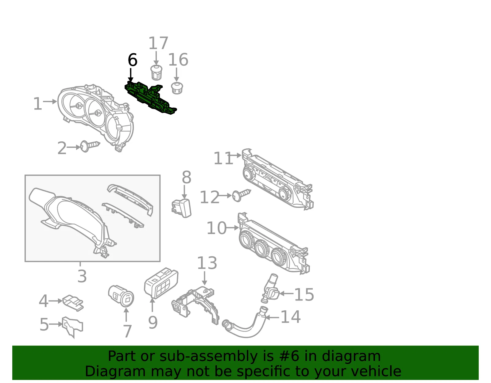 Switch - Mazda (kb7w55260a) - view 2