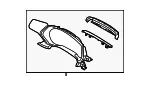 Cluster Bezel - Mazda (kb7w55420a02) - view 3