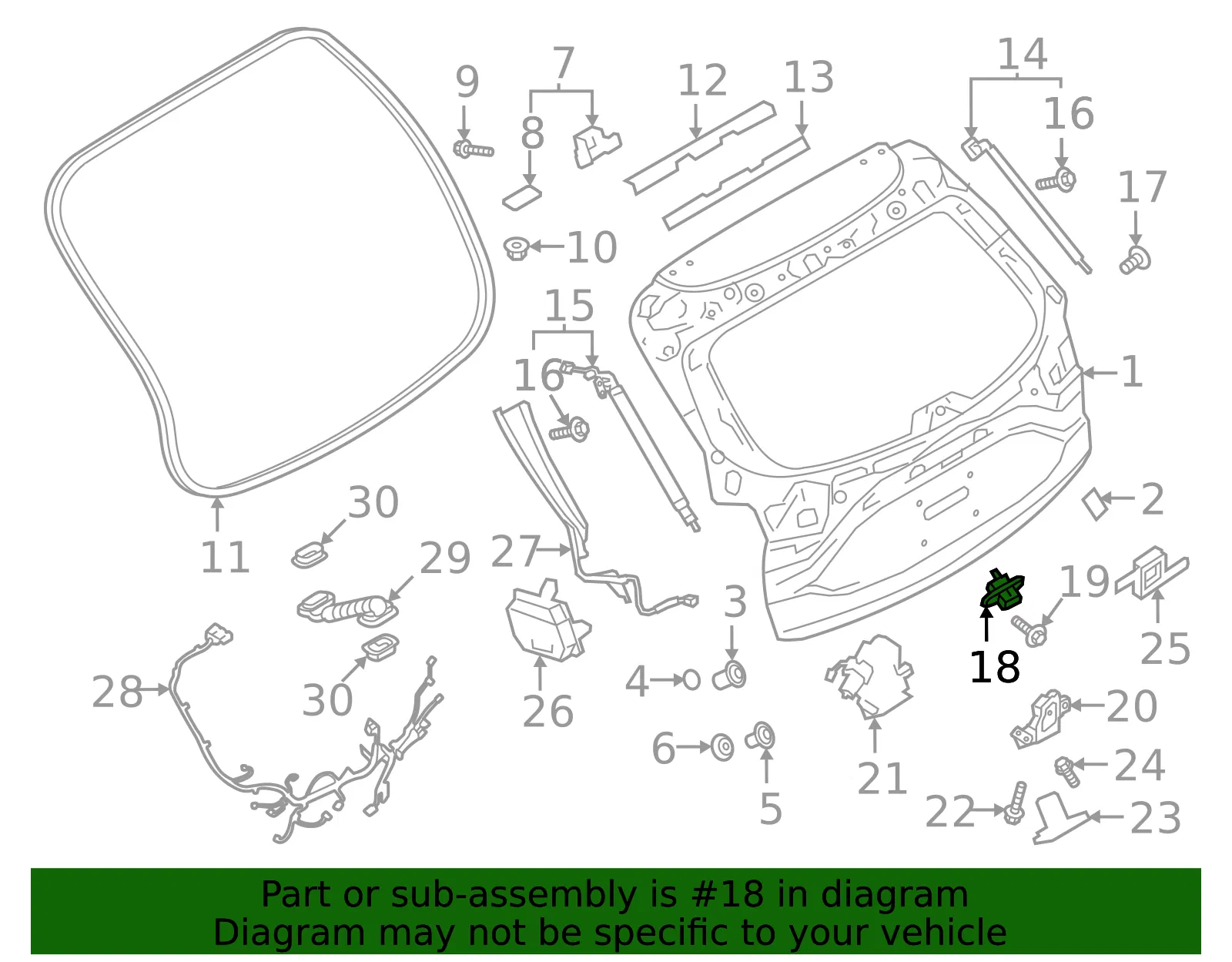 Switch - Mazda (kb7w624b0) - view 2
