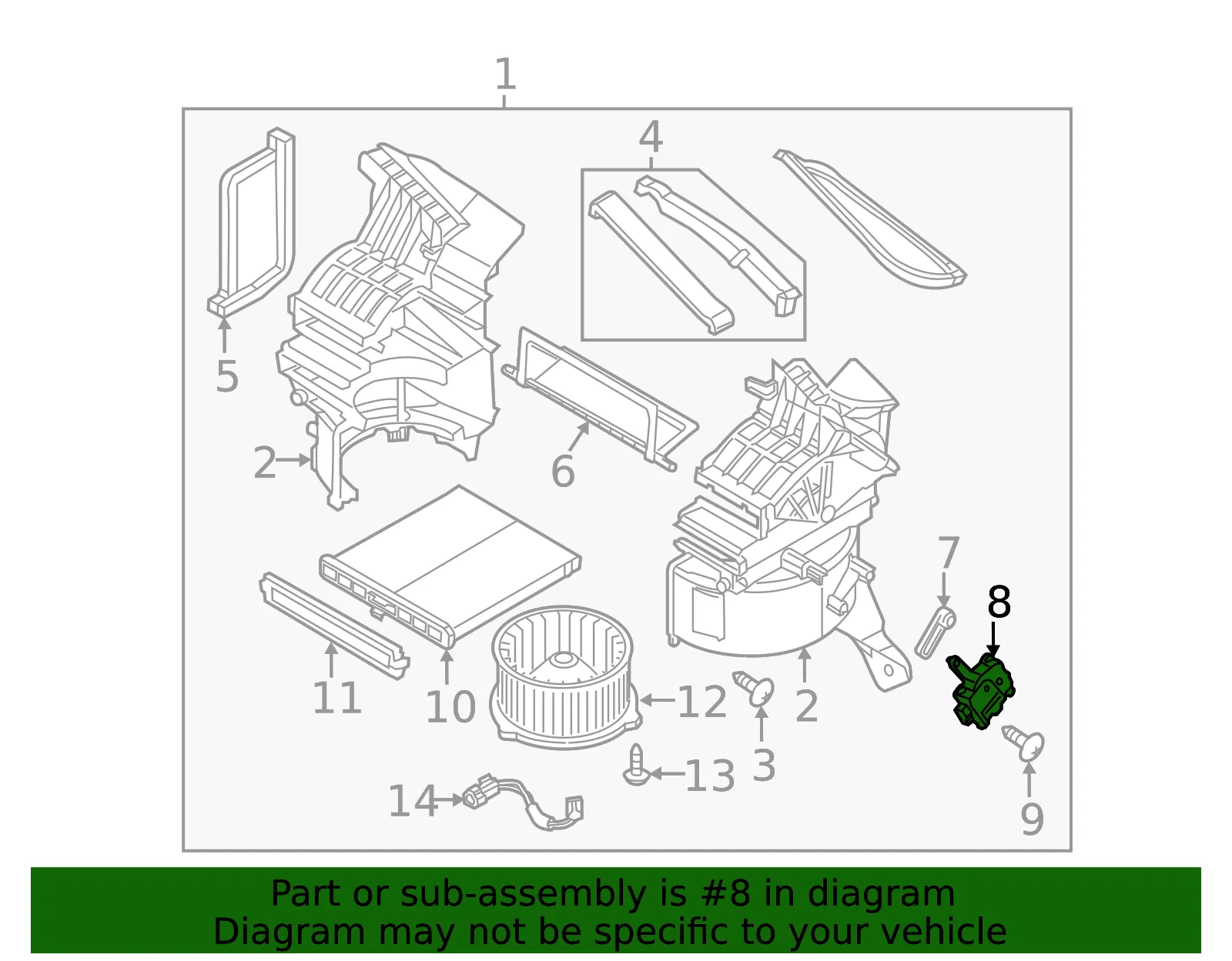 Actuator - Mazda (kd4561b60) - view 2