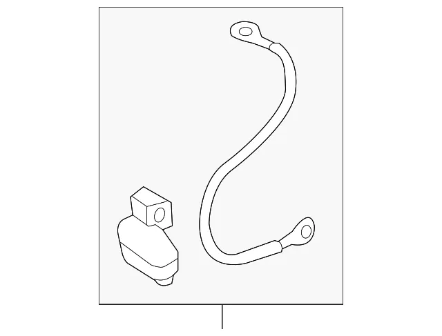 Battery Ground Strap - Mazda (kd4567ew0b)