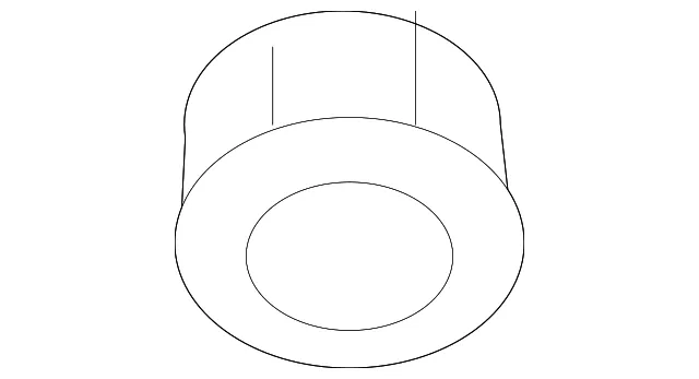 Parking Aid Sensor Housing - Mazda (kd4567uc5a50)