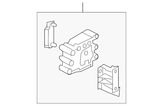 HVAC Defrost Mode Door Actuator - Mazda (kd4761a70)