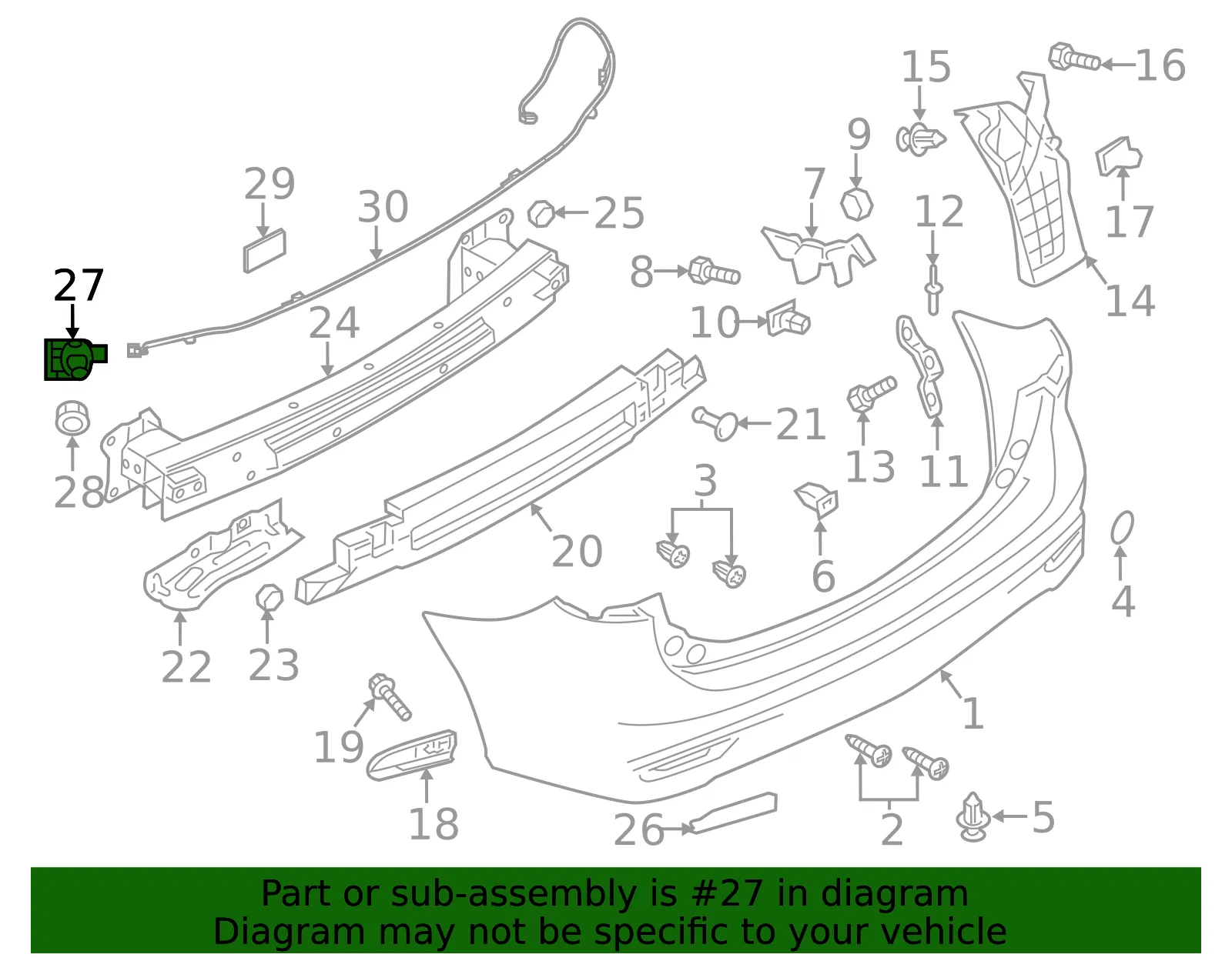 Sensor - Mazda (kd4767uc150) - view 2