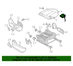 Power Seat Control Module - Mazda (kd4788092) - view 4