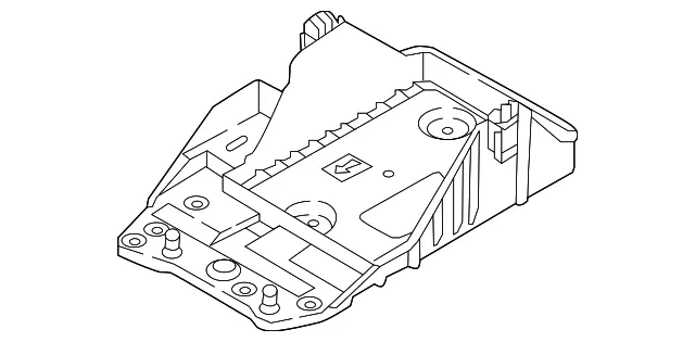 Battery Tray - Mazda (ke5256041b)