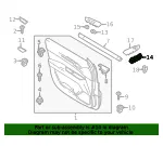 Window Switch - Mazda (kf3d66350a) - view 4