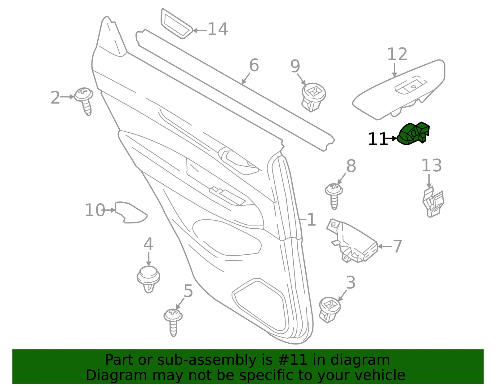 Window Switch - Mazda (kg6c66380a) - view 2