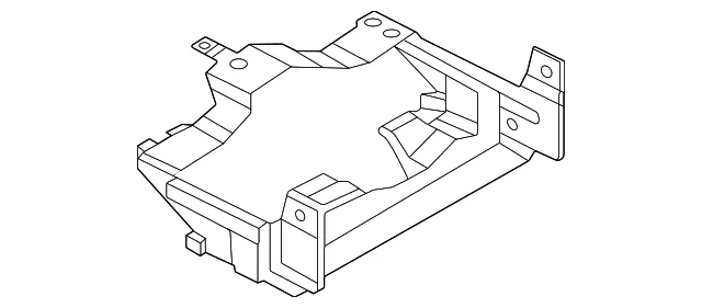 Radio Module Interface Bracket - Mazda (kgc4669b0b)