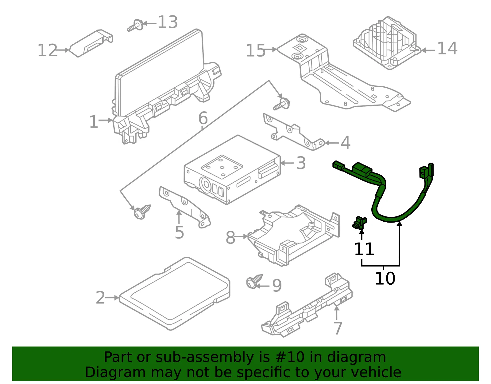 Radio Wiring Harness - Mazda (kjk967sh0) - view 2