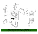 Engine Control Module (ECM) Grommet - Mazda (kl0118713) - view 4