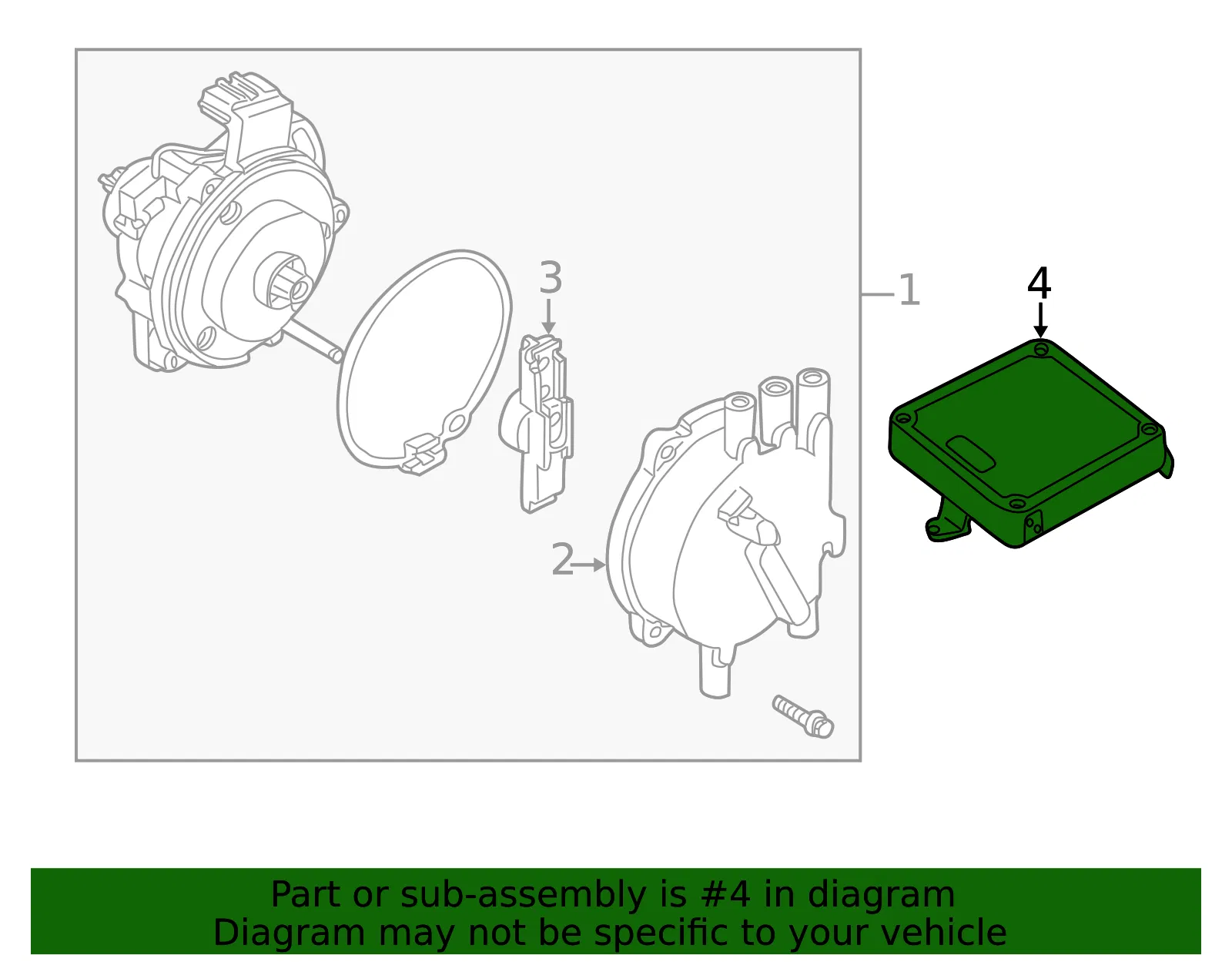 Engine Control Module (ECM) - Mazda (kl1c18881r0c) - view 2