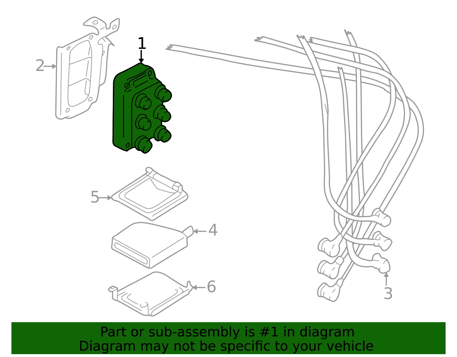 Ignition Coil - Mazda (klg418100a) - view 2