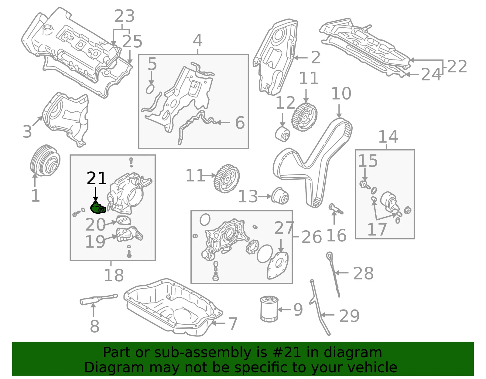 Throttle Position Sensor - Mazda (klg418911a) - view 2