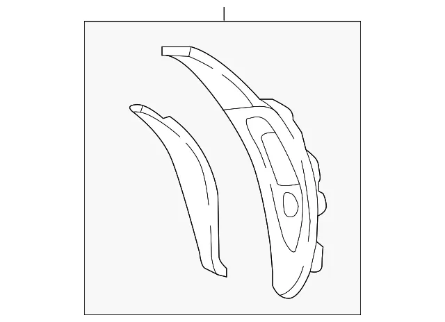 Tail Light Bracket - Mazda (ksd4513jx)