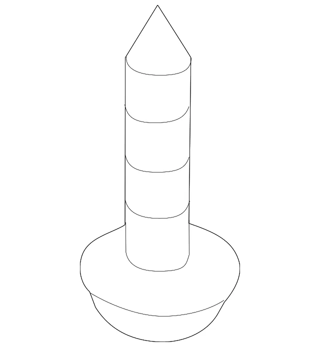 Control Module Retainer Screw - Mazda (l170510e3)