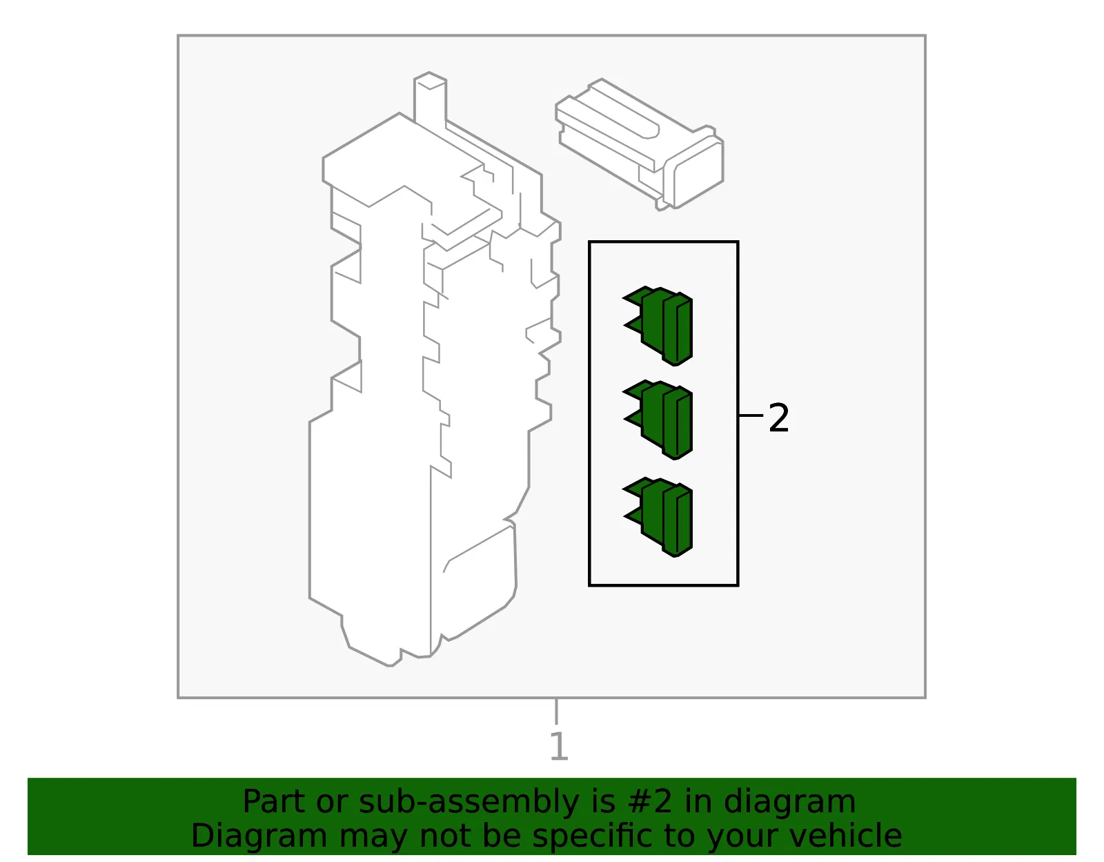 Multi-Purpose Fuse - Mazda (l20667s99) - view 2