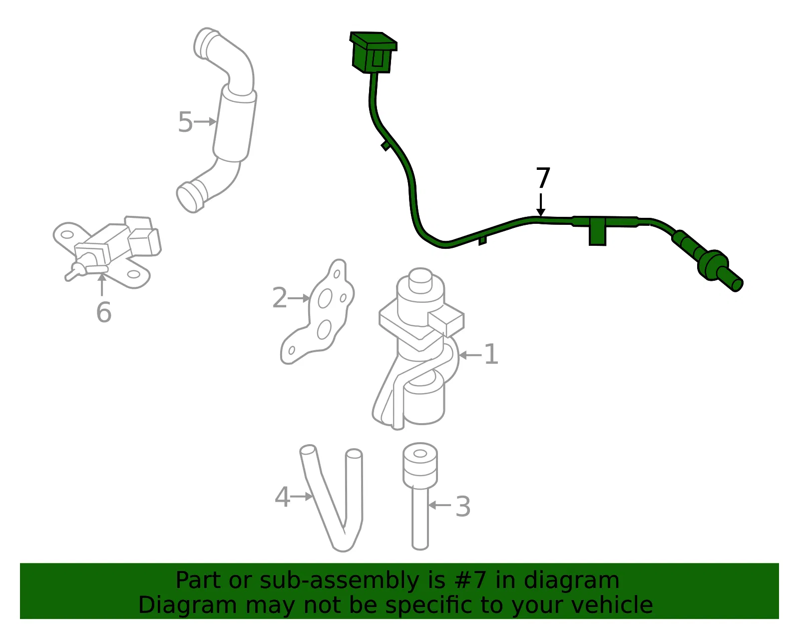 Oxygen Sensor - Mazda (l32f18861a) - view 2
