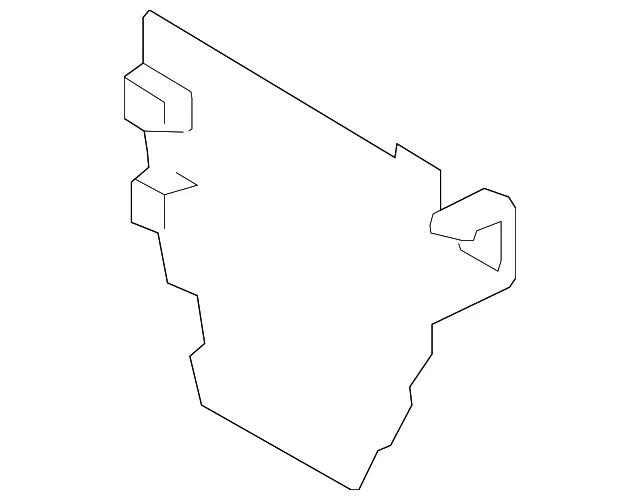 Engine Control Module (ECM) Bracket - Mazda (l33x18885a)