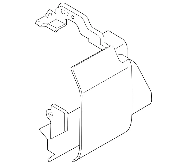 Alternator Air Duct - Mazda (l35c18325)