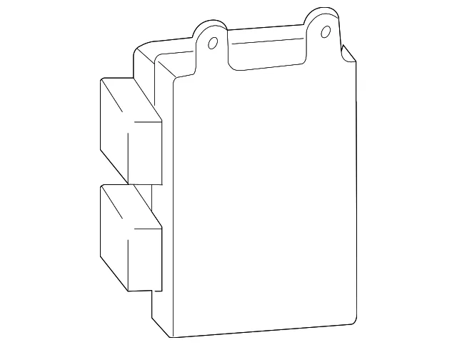Engine Control Module (ECM) - Mazda (l3bx18881f)