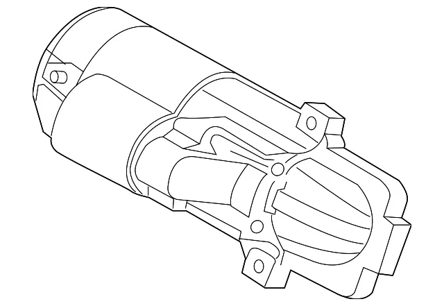 Starter - Mazda (l53818400b)