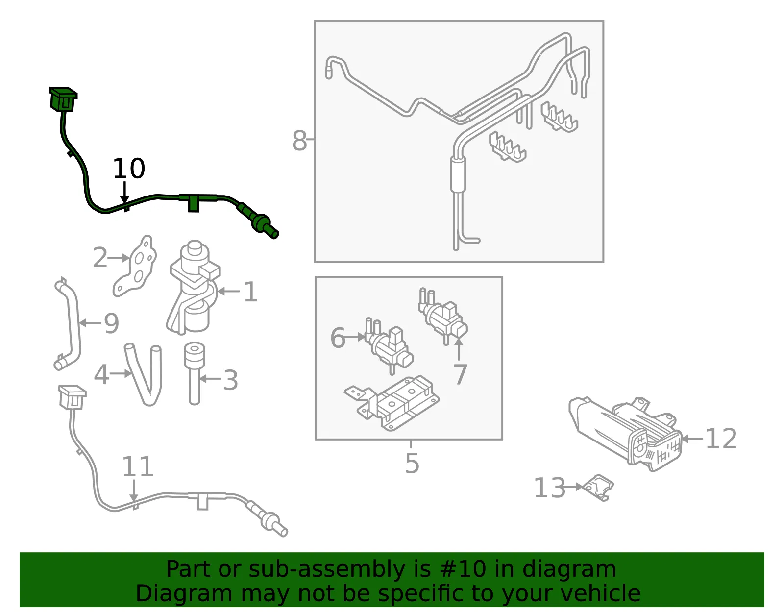 Oxygen Sensor - Mazda (l540188g1) - view 2