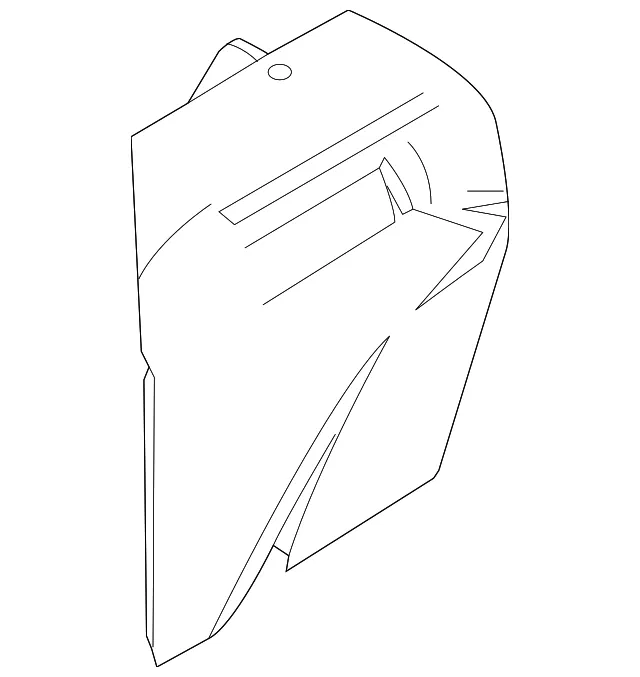 Alternator Air Duct - Mazda (l54818325)