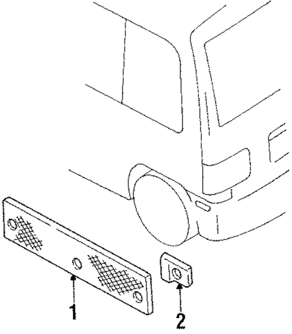 Side Marker Lamp - Mazda (la01515c0a)