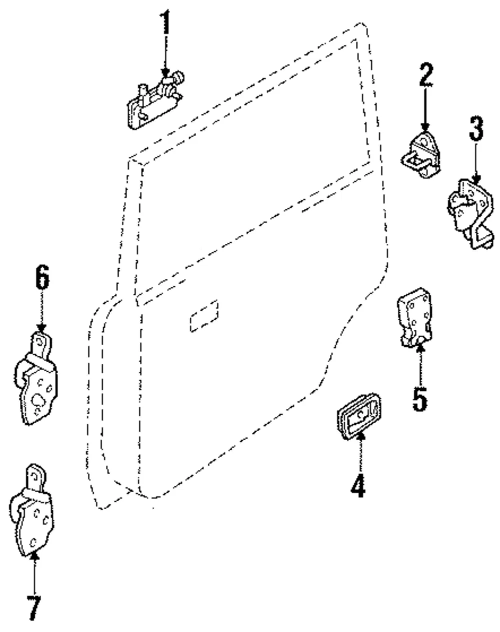 Lock Actuator - Mazda (la0172350)