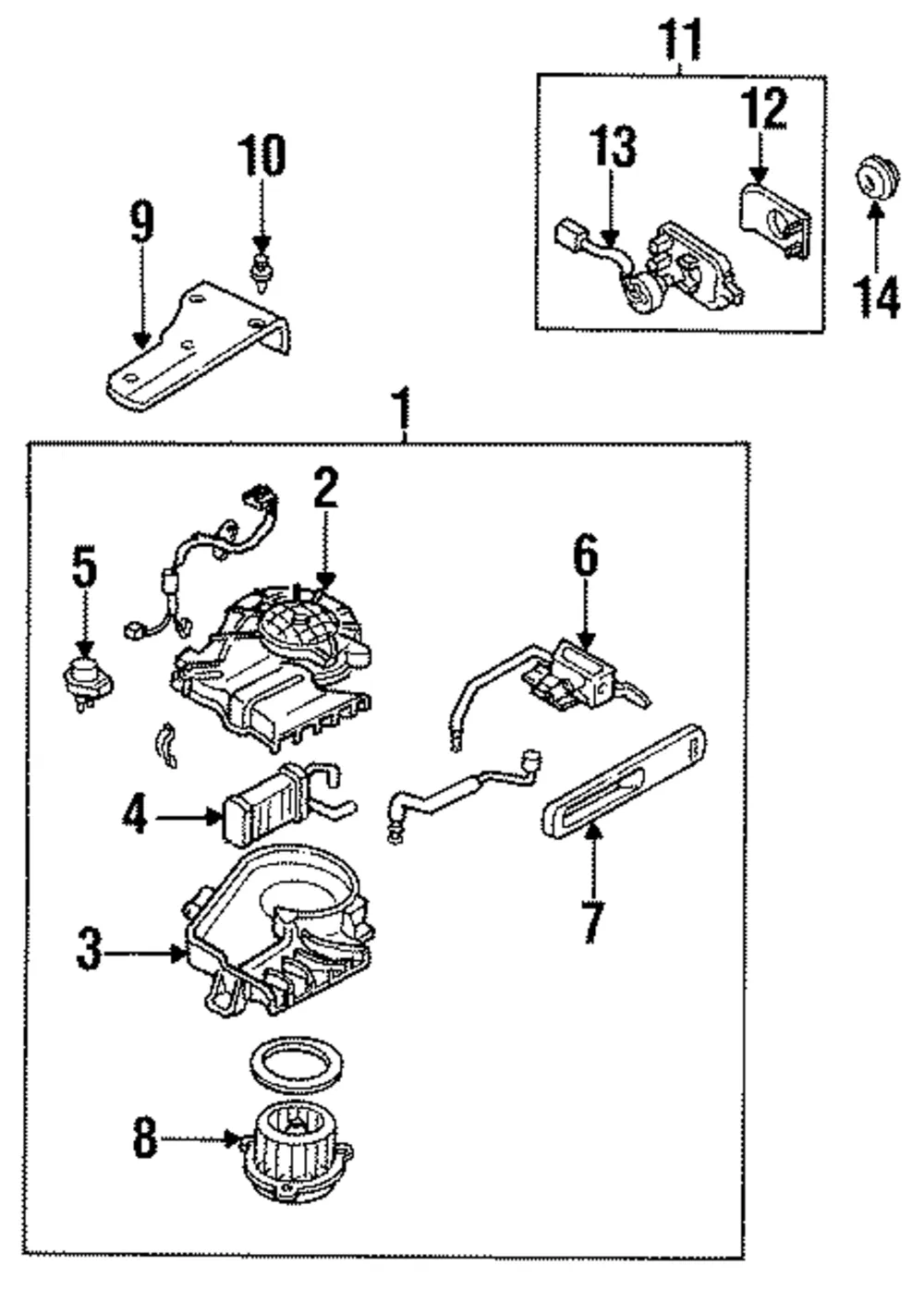 Blower Motor Switch - Mazda (la0361350)
