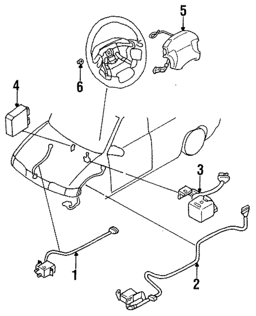 Front Sensor - Mazda (lb2257k2yf)
