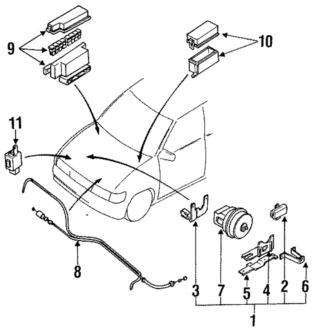 Fuse Box Main - Mazda (lb4166760)