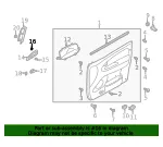 Switch Panel Cover - Mazda (lc6268424a90) - view 4