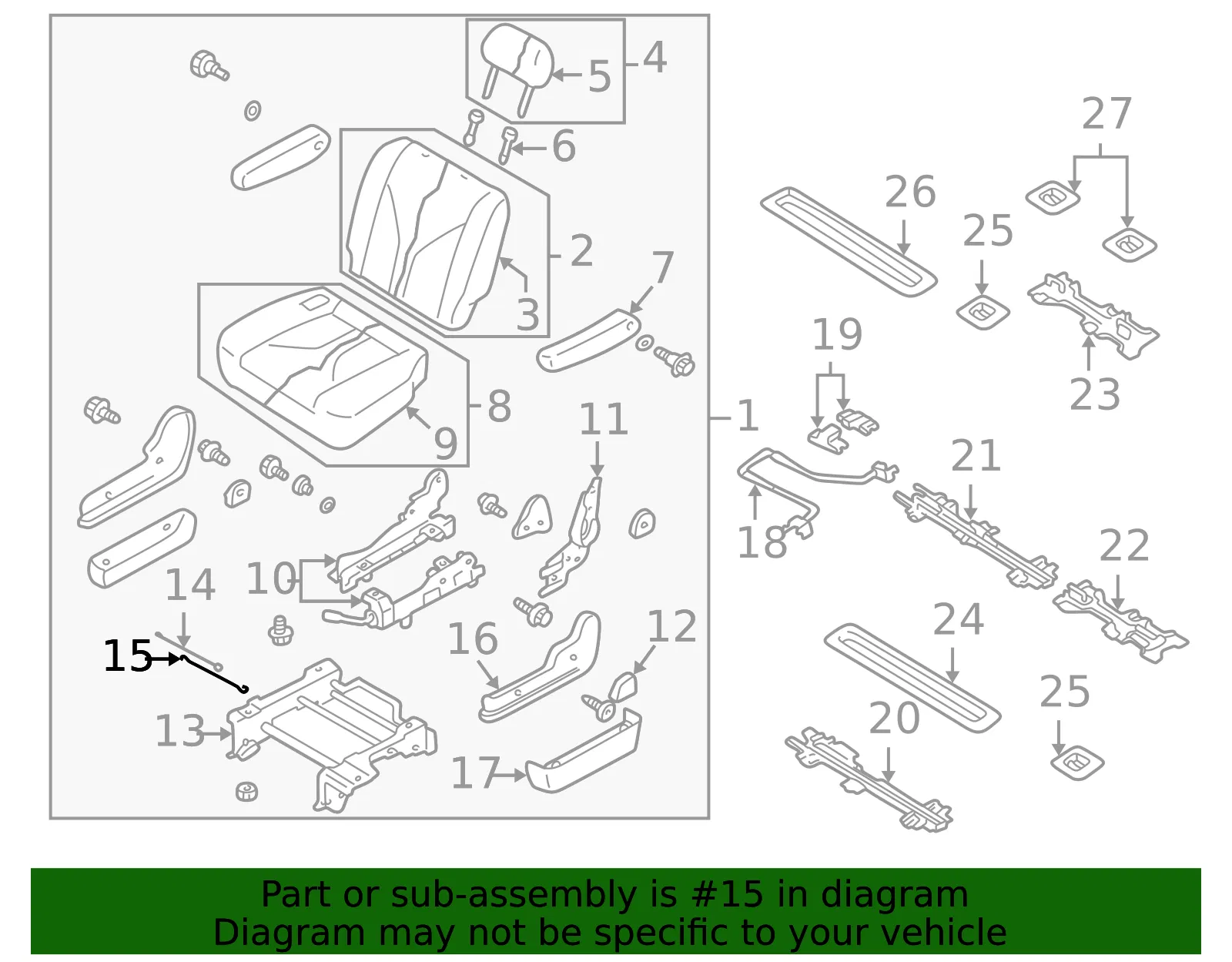 Seat Wire - Mazda (lc7288029) - view 2