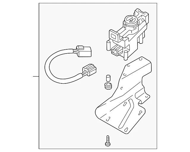 Cruise Control Actuator Assembly - Mazda (le4366310)