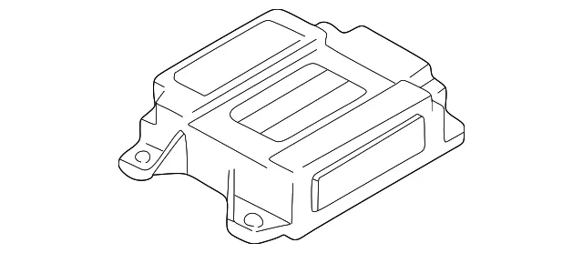 Air Bag Control Module - Mazda (le4457k30)