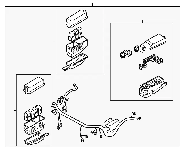 Engine Wiring Harness - Mazda (le4467010c)