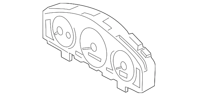 Cluster Assembly - Mazda (le4955430)