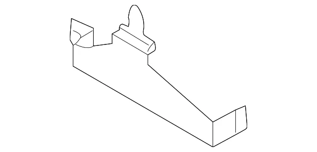 Engine Control Module (ECM) Bracket - Mazda (lf1718885a)