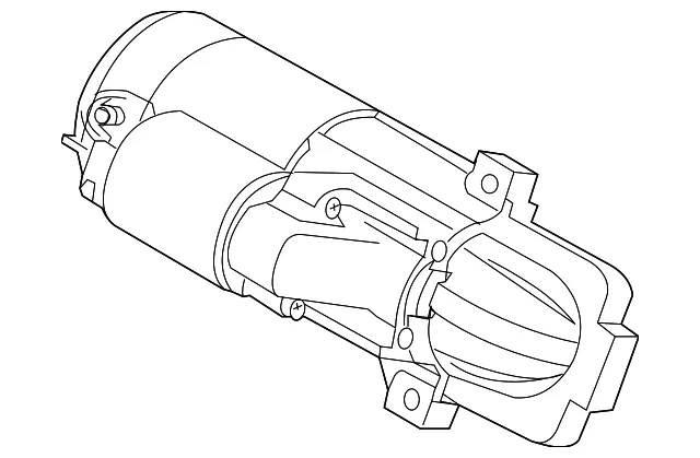 Starter - Mazda (lf4j18400)