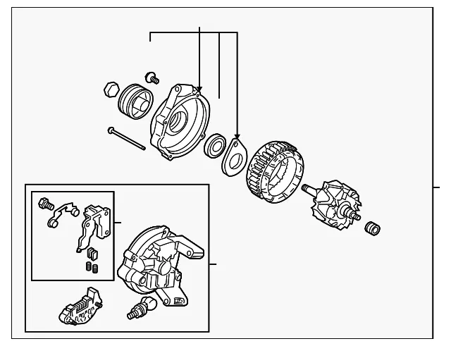 Alternator - Mazda (lf5018300r0a)
