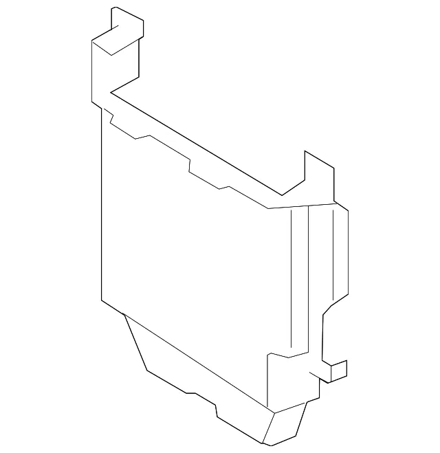 Engine Control Module (ECM) Bracket - Mazda (lf8x18786a)