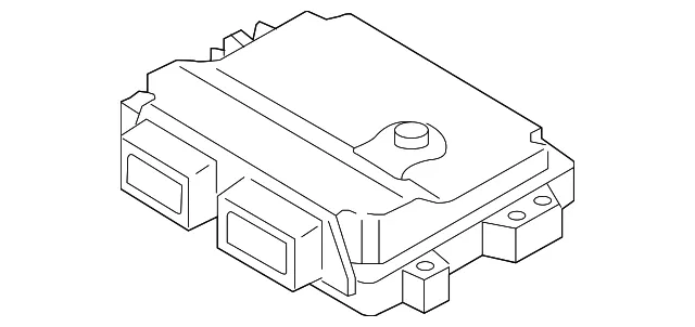 Engine Control Module (ECM) - Mazda (lfac18881b)