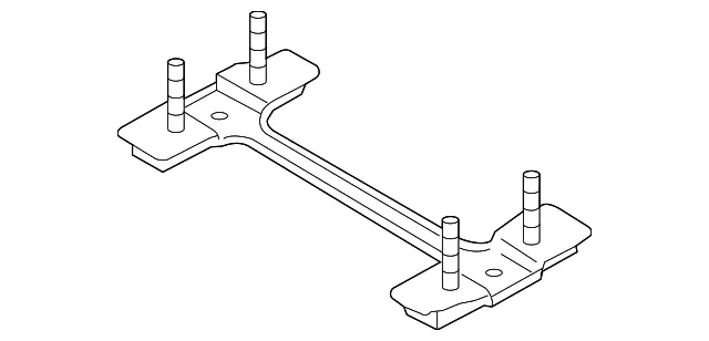 Engine Control Module (ECM) Bracket - Mazda (lfg118885)