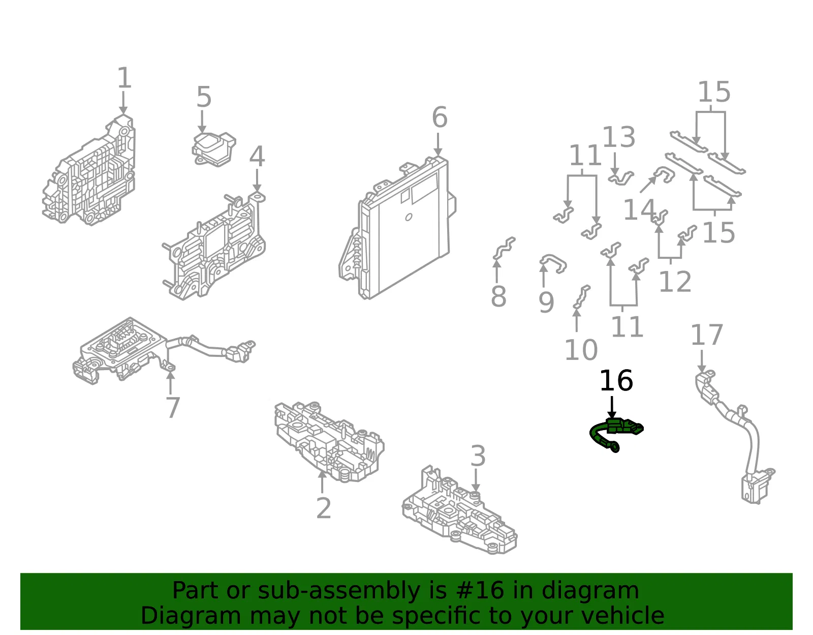 Battery Cable - Mazda (mh01302hx) - view 2