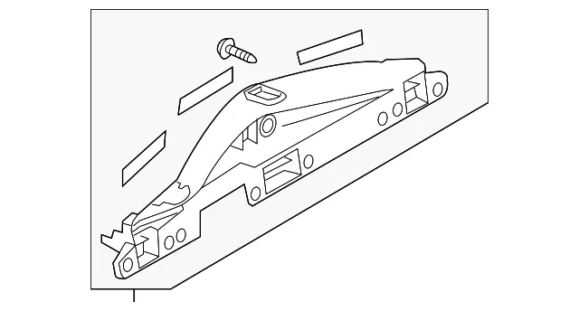 Instrument Cluster Bezel - Mazda (n24355463)