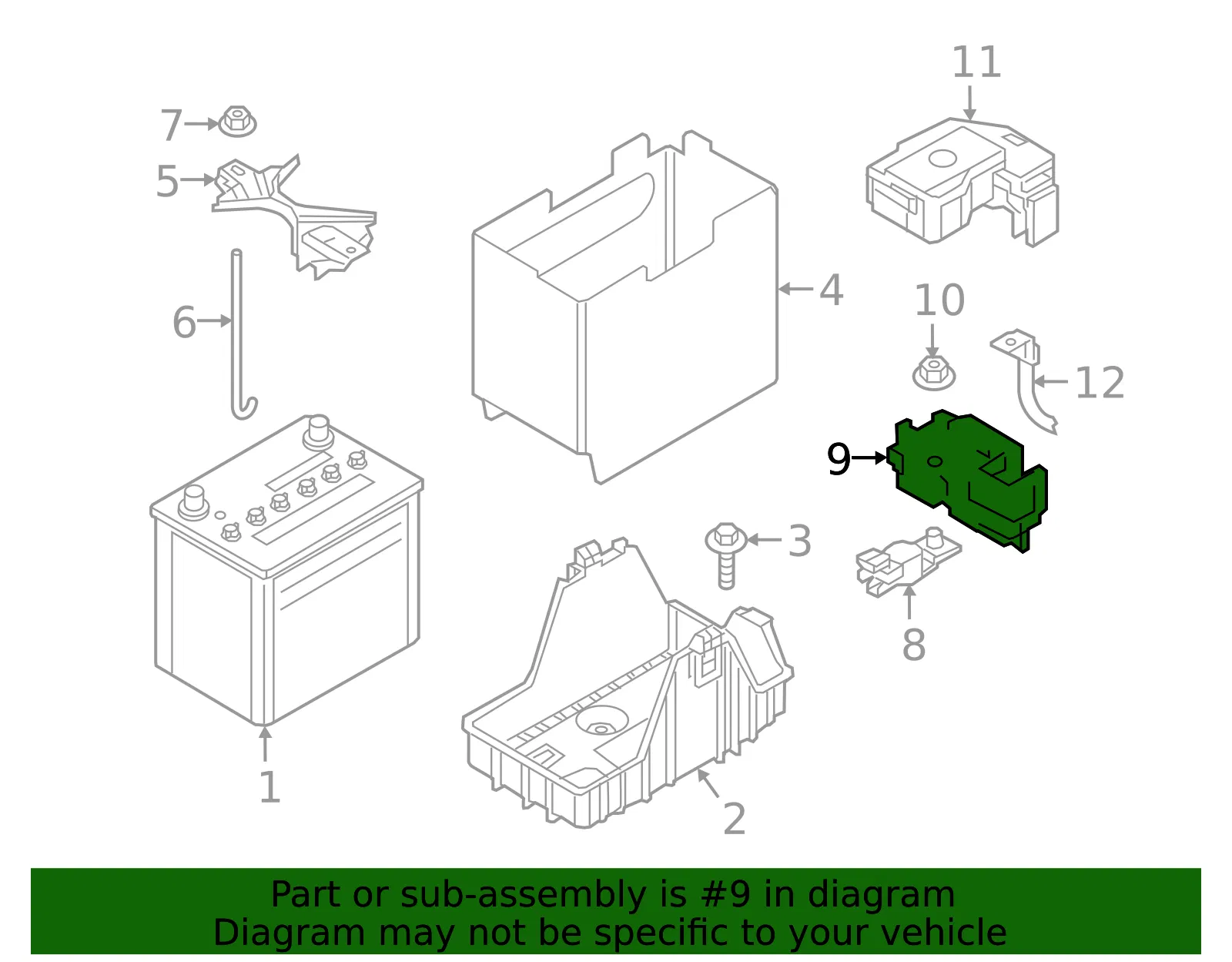 Multi-Purpose Fuse - Mazda (n24367s99) - view 2