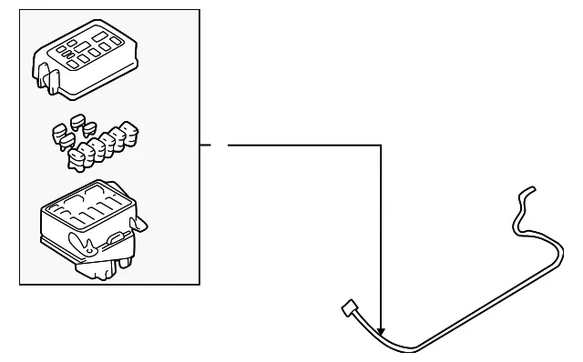 Battery Cable Harness - Mazda (nc4967070c)